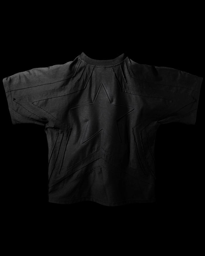 BLACK ‘STAR’ TEE SHIRT