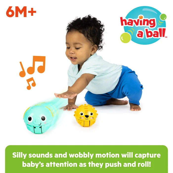 Bright Starts Giggables Roll & Chase Pals