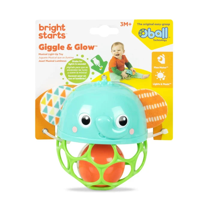 Bright Starts Giggle & Glow Musical Light Up Toy