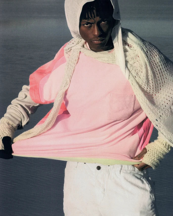 ‘BUBBLEGUM’ PAINT TEE SHIRT