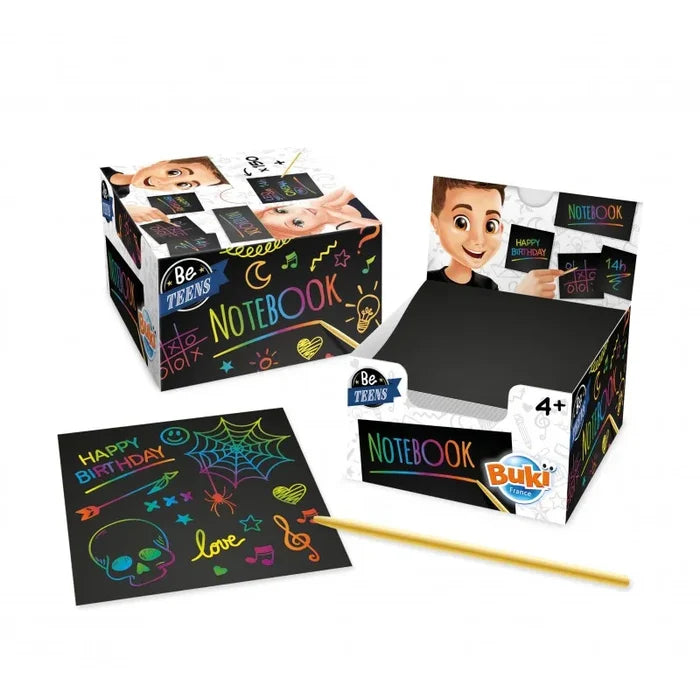Buki Be Teens Scratch Notebook