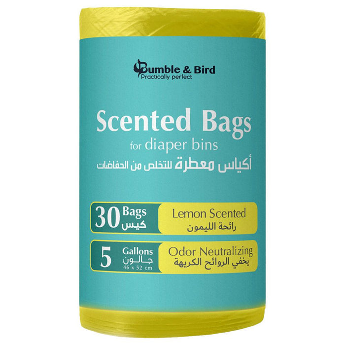 Bumble & Bird Scented Biodegradable Disposal Bags 90-Count, 3 Scents