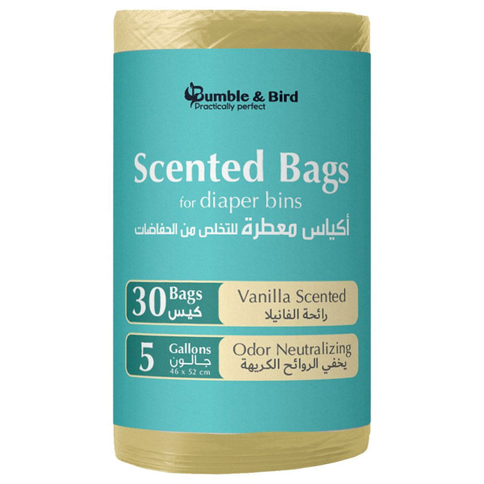 Bumble & Bird Scented Biodegradable Disposal Bags 90-Count, 3 Scents
