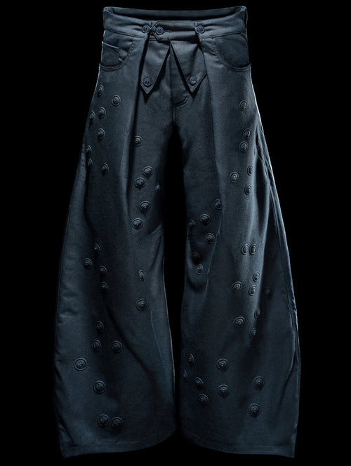 'BUTTONS' PLEATED PANTS
