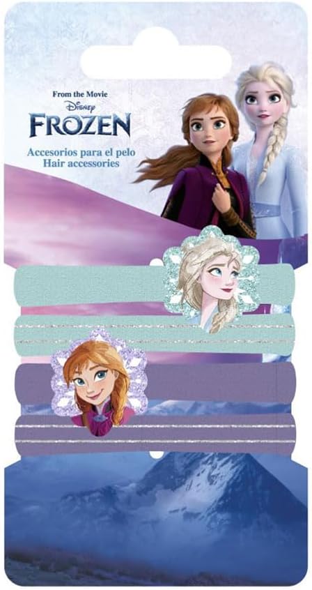 Cerda Frozen Hair Scrunchie Accessories (4 Pcs)