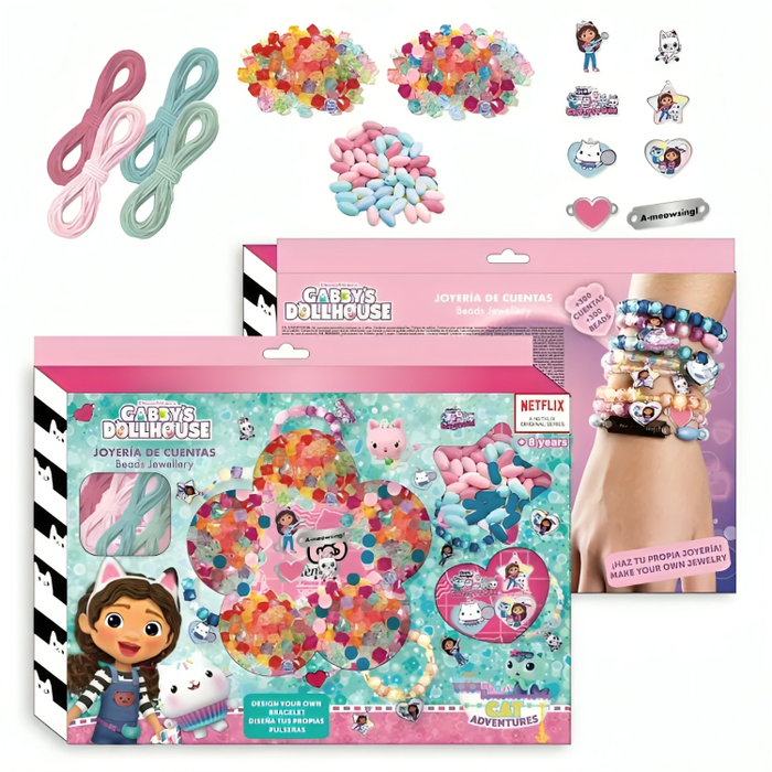 Cerda Gabby's Dollhouse Beauty DIY Bracelet Set