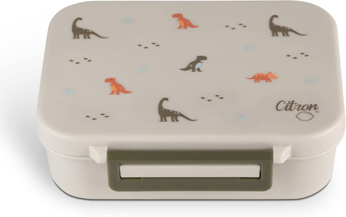 Citron Tritan Snackbox Wiith 3 Compartments For Kids