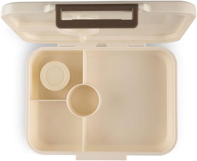 Citron Tritan Snackbox Wiith 3 Compartments For Kids