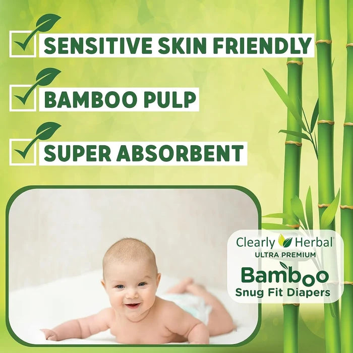 Clearly Herbal Organic Bamboo Diapers