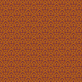 A geometric pattern of corners in a saffron yellow, printed on quilting cotton fabric
