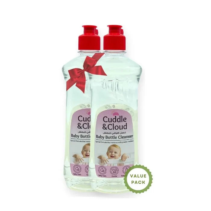 Cuddle & Cloud Baby Bottle Cleanser - Pack of 2 (500ml)