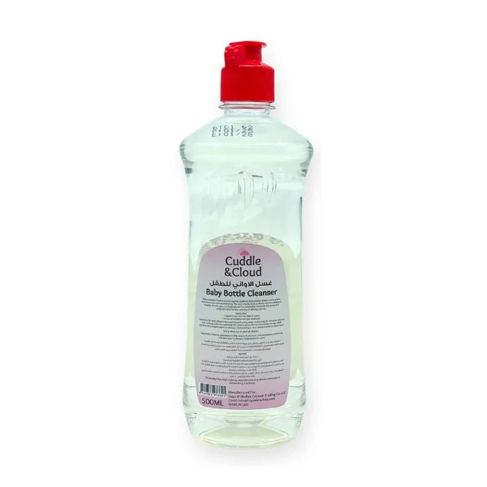 Cuddle & Cloud Baby Bottle Cleanser - Pack of 2 (500ml)