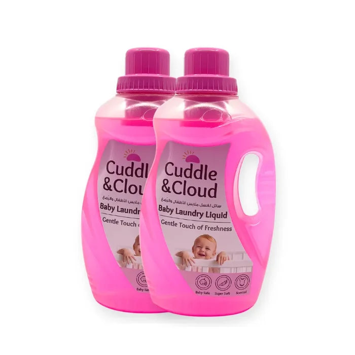 Cuddle & Cloud Baby Laundry Liquid - Pack of 2 (1000ml)