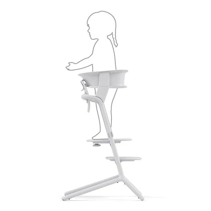 Cybex Lemo Learning Tower Set (All White)