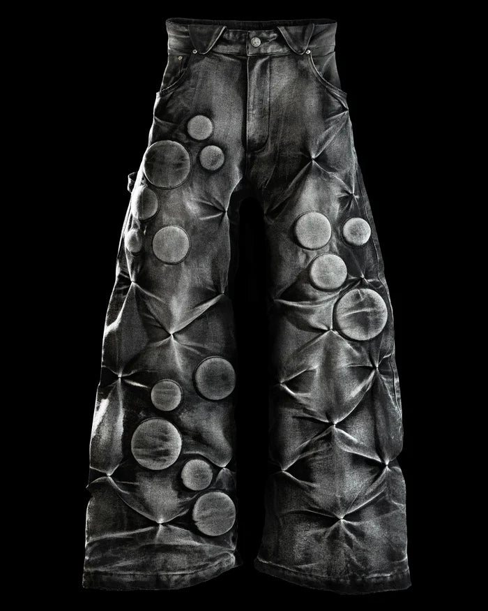 DARK MOON ‘OXYGEN’ PADDED CANVAS PANTS