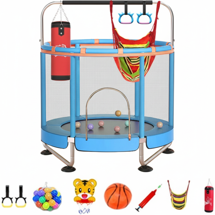 Dolphine Trampoline For Kids With U Leg (1.2 Meter)
