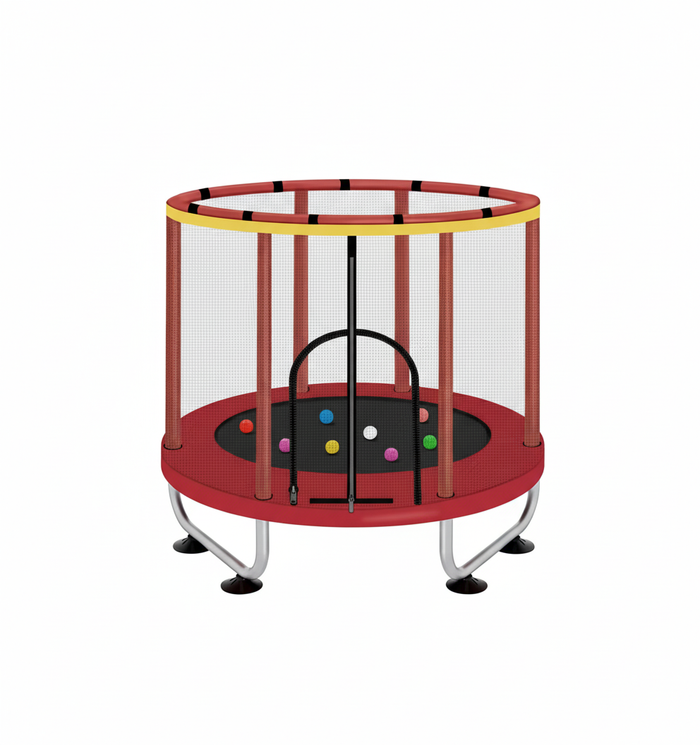 Dolphine Trampoline Fors Kids With Straight Leg (1.2 Meter)