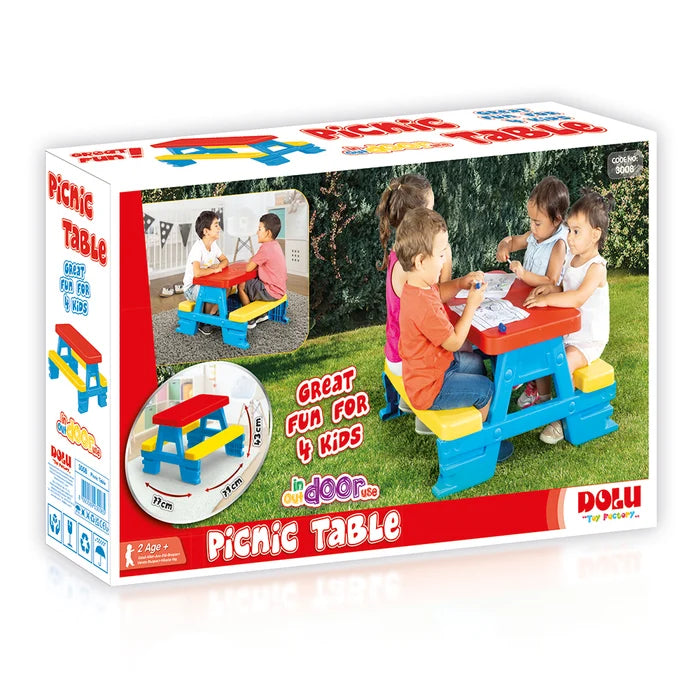 Dolu Picnic Table For The Set of 4