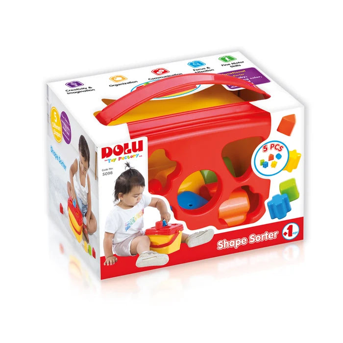Dolu Shape Sorter Bucket of Fun