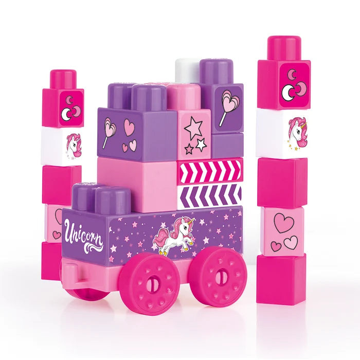 Dolu Unicorn Mega Blocks (25 Pcs)