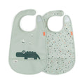 Done By Deer Bib With Velcro - Pack of 2