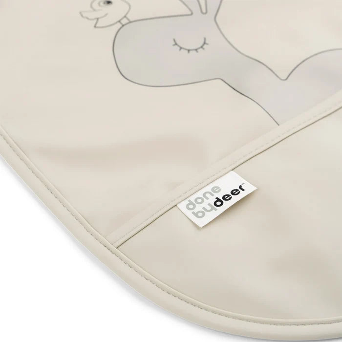 Done By Deer Bib With Velcro - Pack of 2