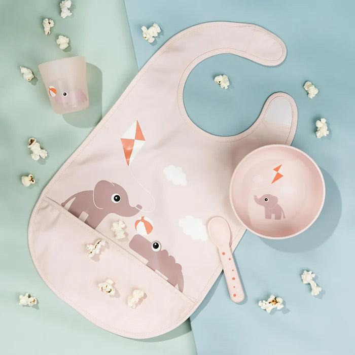 Done By Deer Bib With Velcro