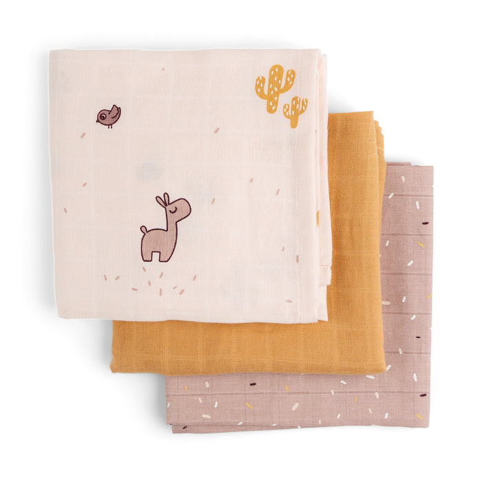 Done By Deer Burp Cloth Gots - Pack of 3