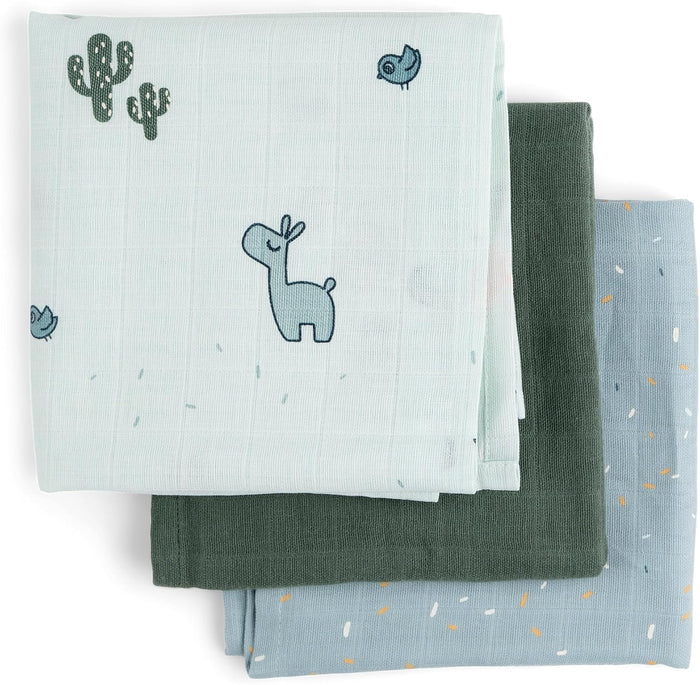 Done By Deer Burp Cloth Gots - Pack of 3