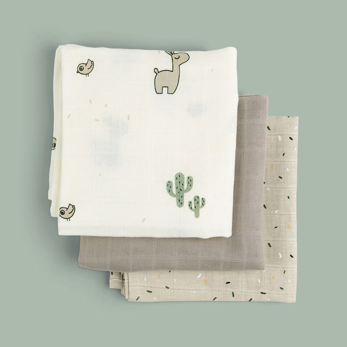 Done By Deer Burp Cloth Gots - Pack of 3