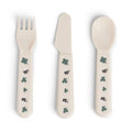Done By Deer Foodie Cutlery Set (Tiny Farm Sand)