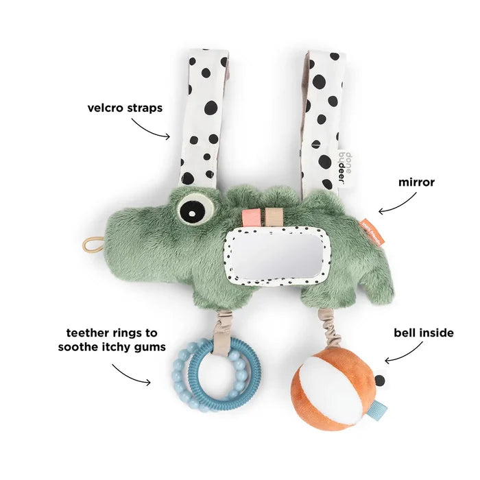 Done By Deer Hanging Activity Toy (Croco Green)