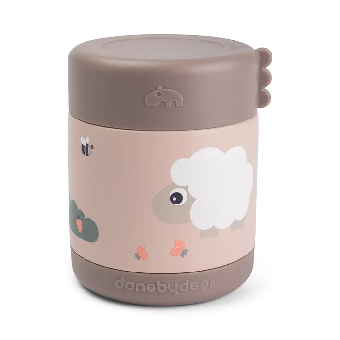 Done By Deer Insulated Food Jar Stainless Steel and PP (300ml)