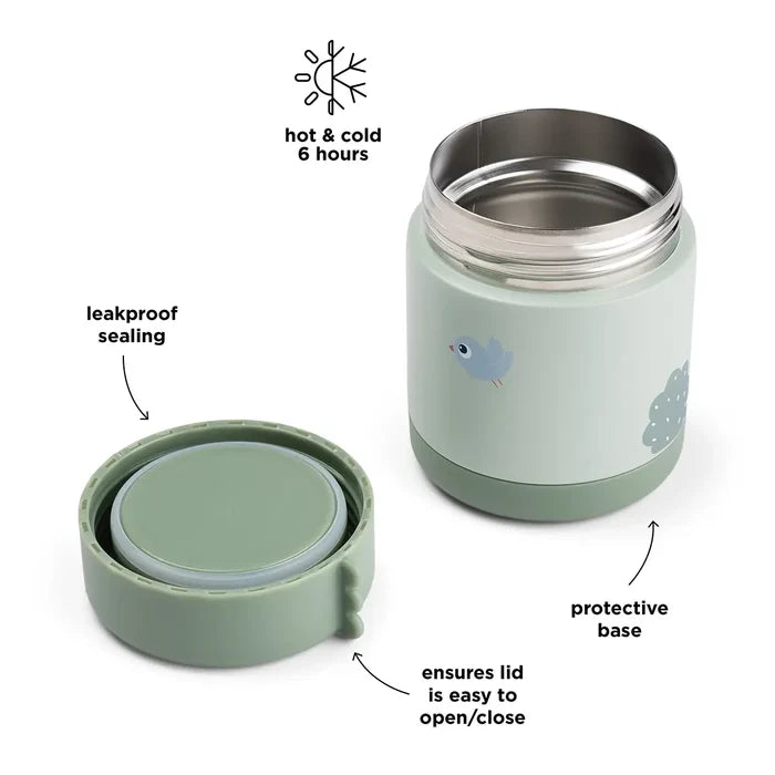 Done By Deer Insulated Food Jar Stainless Steel and PP (300ml)