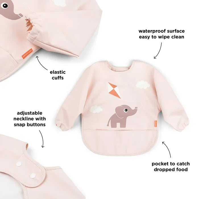 Done By Deer Sleeved Pocket Bib (6-18 Months)