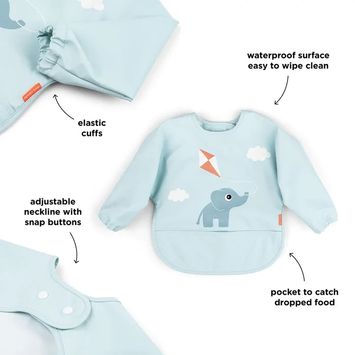 Done By Deer Sleeved Pocket Bib (6-18 Months)