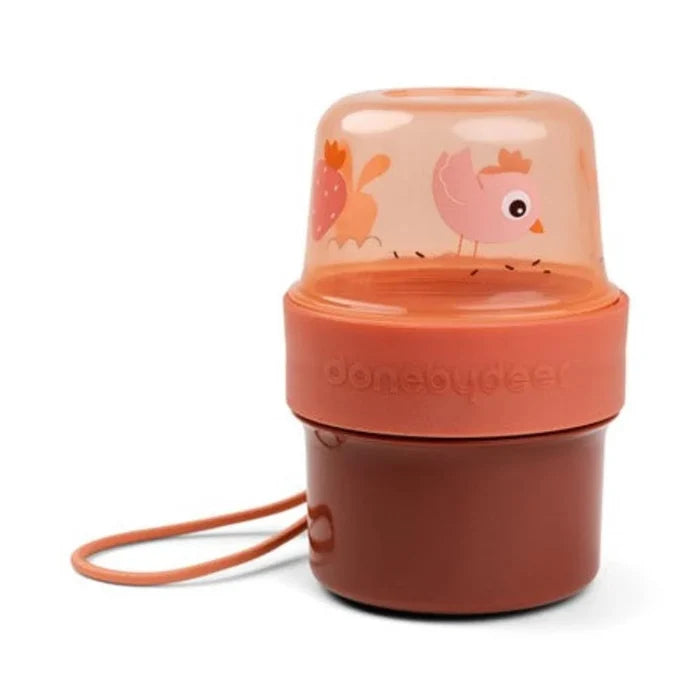 Done By Deer To Go 2 Way Snack Container Small