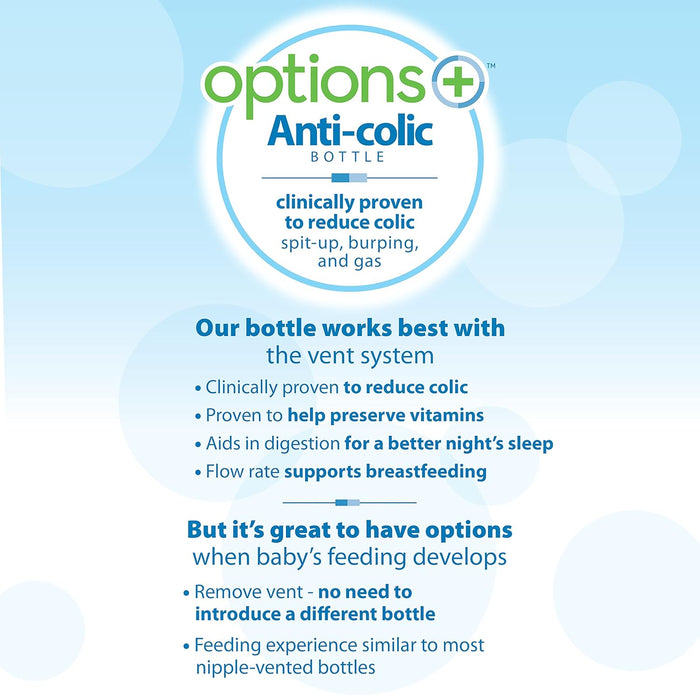 Dr. Brown's Anti Colic Options+ Wide-Neck Sippy + L3 Nipple In Bottle (270ml)