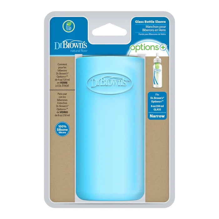 Dr. Brown's Natural Flow Options+ Glass Baby Bottle Sleeve (8oz/250ml)