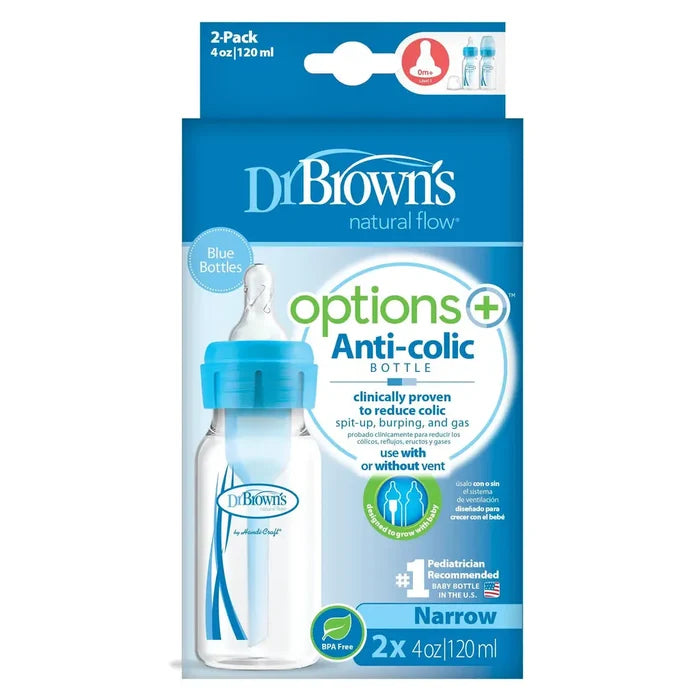 Dr. Brown's PP Narrow Options + Bottle (4oz/120ml) - Pack of 2