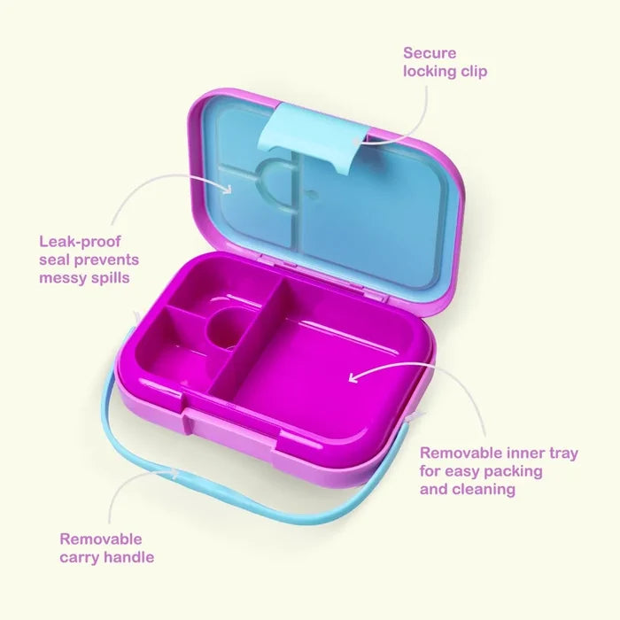 Eazy Kids 4 Compartment Bento Lunch Box