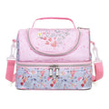 Eazy Kids Dual Compartment Lunch Bag Love (Pink)