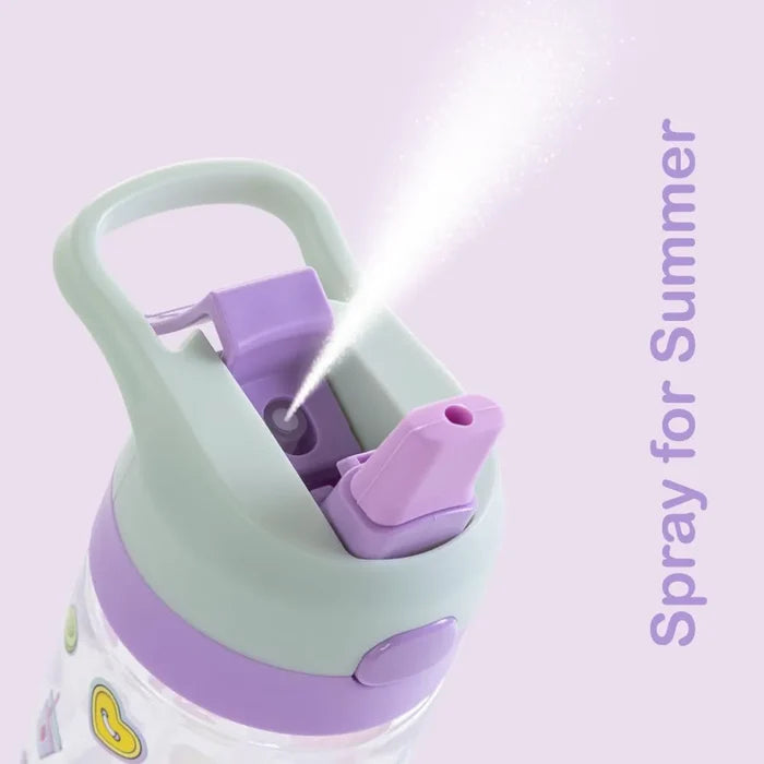 Eazy Kids Muffin Tritan Water Bottle With Spray (500ml)