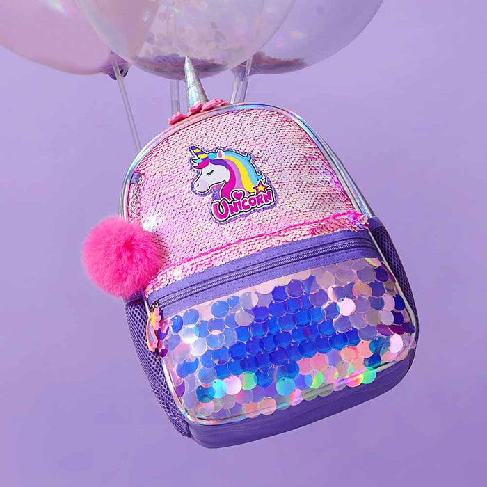 Eazy Kids Unicorn Sparkle Backpack (Pink)
