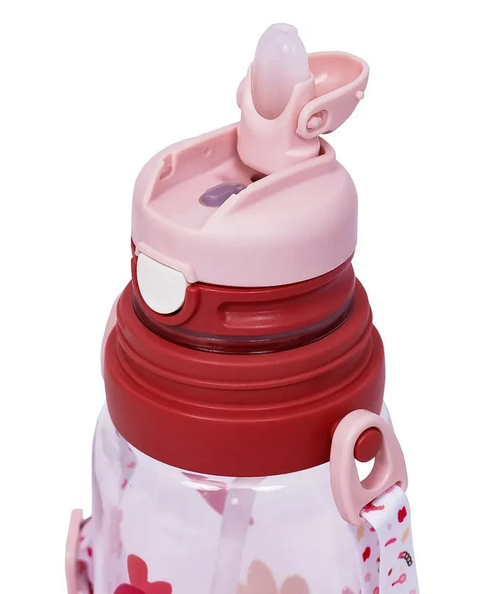 Eazy Kids Water Bottle With Straw (600ml)