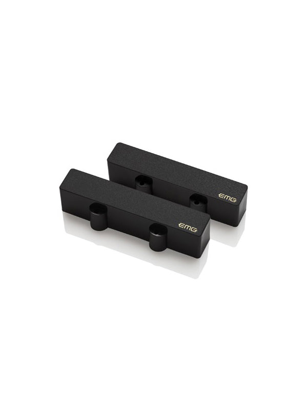 Set de micros basses type J, 4 cordes, Alnico V - Black