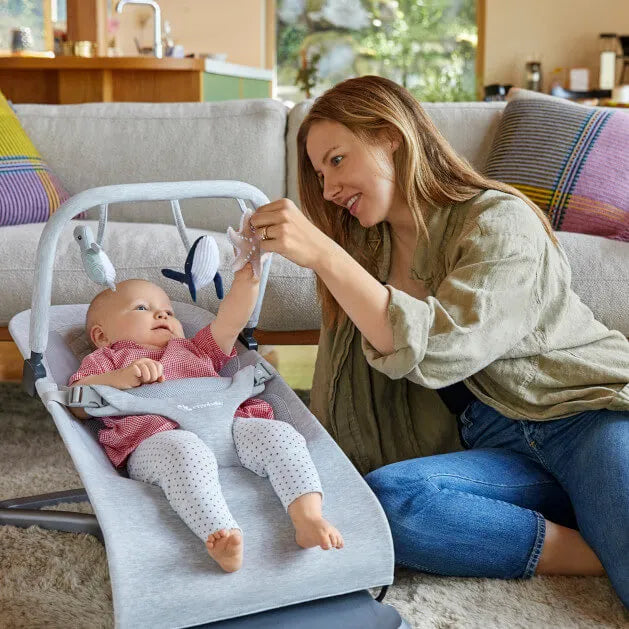 Ergobaby Evolve Bouncer (Light Grey)