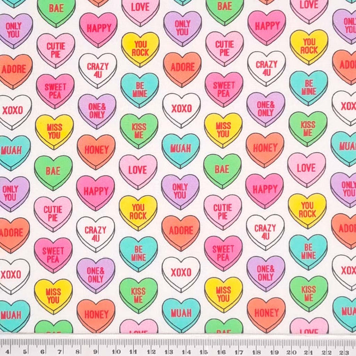 Fat Quarter Bundle - Candy Heart - 100% Cotton