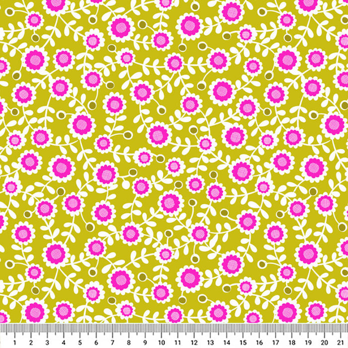 Fat Quarter Bundle - Inflorescence by Lewis & Irene - Charcoal