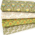 A fat quarter bundle of 4 Maurice Pillard art prints on cotton percale fabric